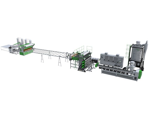 PP, PE, ABS, PVC, TPE THICK SHEET/BOARD EXTRUSION LINE, PLASTIC SHEET EXTRUSION LINE