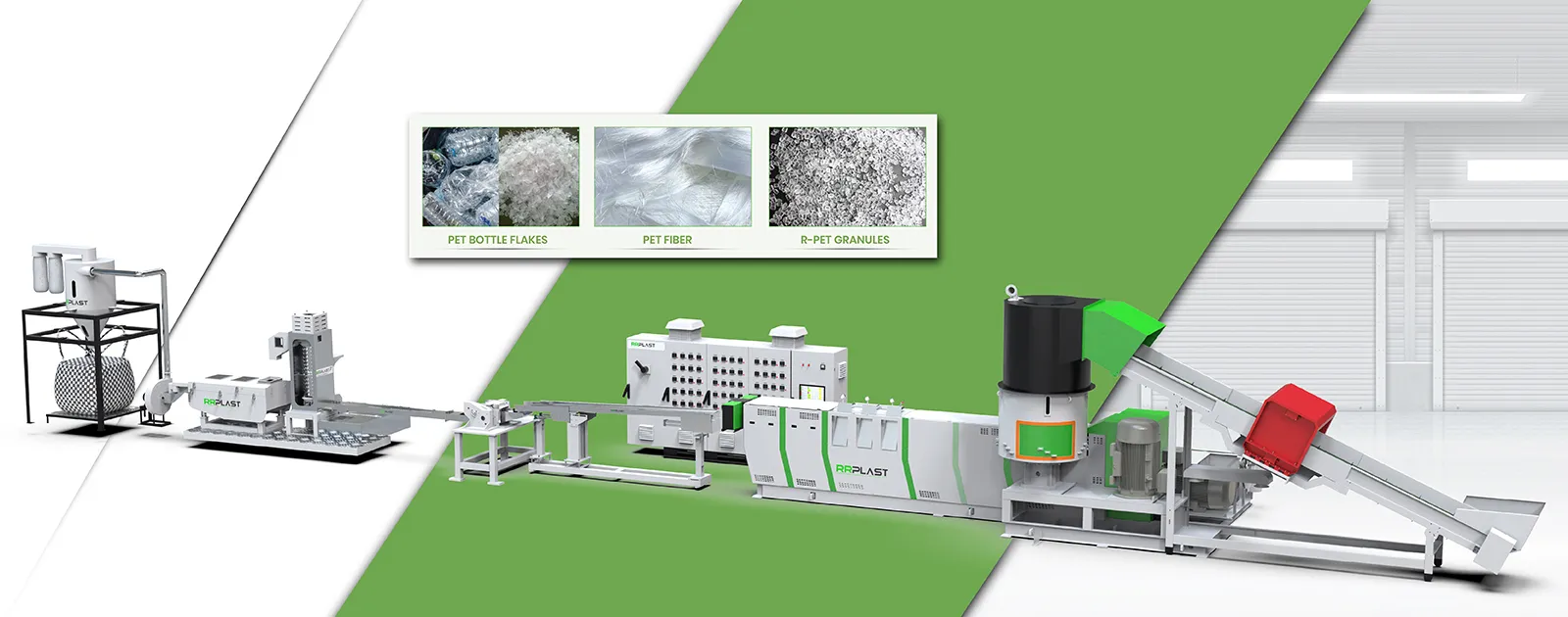 PET Bottle Plastic Recycling Machine