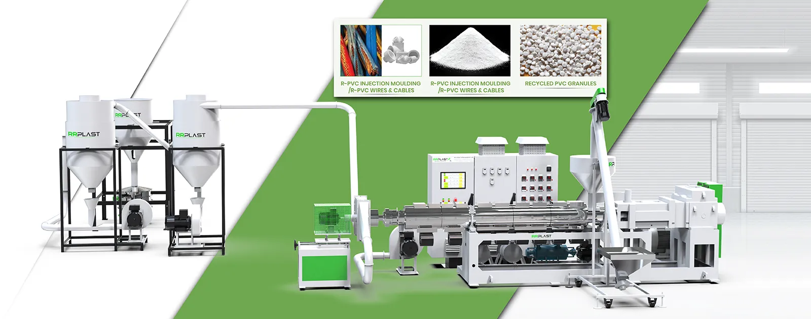 PVC Plastic Recycling Machine